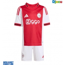 Ajax Oscar Gloukh #10 Domaci Dres za djecu 2025-26 Kratak Rukav (+ Kratke hlače)